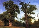 Pioneers of the Woods - Albert Bierstadt Oil Painting