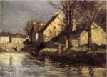 Canal, Schlessheim - Theodore Clement Steele Oil Painting