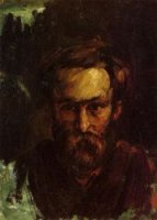 Portrait of a Man II - Paul Cezanne Oil Painting