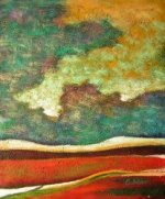 Abstract Landscape - Oil Painting Reproduction On Canvas