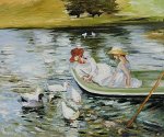Summertime III - Oil Painting Reproduction On Canvas