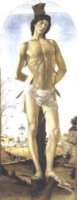 St Sebastian - Sandro Botticelli oil painting