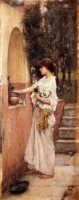 A Roman Offering - Oil Painting Reproduction On Canvas