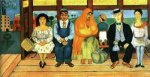 El Autobus - Frida Kahlo Oil Painting
