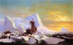 Crushed in the Ice - William Bradford Oil Painting