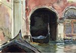 Venetian Canal II - Oil Painting Reproduction On Canvas