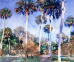 Palms - John Singer Sargent Oil Painting