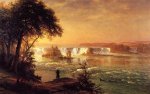 The Falls of St. Anthony - Albert Bierstadt Oil Painting