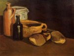 Still Life with Clogs and Pots - Vincent Van Gogh Oil Painting