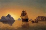An Arctic Scene - William Bradford Oil Painting