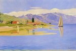 The Port of Pully - Felix Vallotton Oil Painting