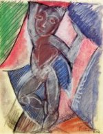 Nude Young Boy - Pablo Picasso Oil Painting