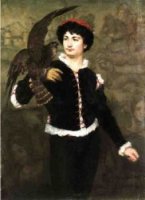 The Falconer - Oil Painting Reproduction On Canvas