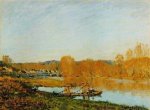 Autumn-Banks of the Seine near Bougival - Oil Painting Reproduction On Canvas