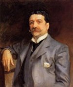Louis Alexander Fagan - John Singer Sargent Oil Painting