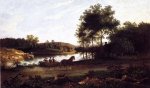 The Carriage Ride Home - Thomas Birch Oil Painting