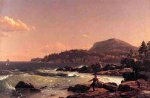 Newport Mountain, Mount Desert - Frederic Edwin Church Oil Painting