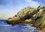 Cliffs, Dana's Island - Alfred Thompson Bricher Oil Painting