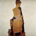 Portrait of Gerti Schiele - Oil Painting Reproduction On Canvas