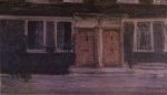 Chelsea Houses - James Abbott McNeill Whistler Oil Painting
