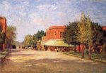 Street Scene - Oil Painting Reproduction On Canvas