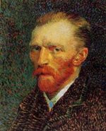 Self Portrait V - Vincent Van Gogh Oil Painting