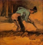 Man Digging - Vincent Van Gogh Oil Painting