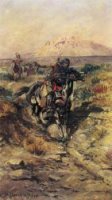 The Scouting Party - Charles Marion Russell Oil Painting