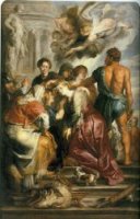 Martyrdom of St Catherine - Peter Paul Rubens Oil Painting