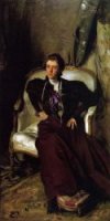 Mrs. Charles Thursby (Alice Brisbane) - Oil Painting Reproduction On Canvas