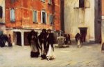Leaving Church, Campo San Canciano, Venice - John Singer Sargent oil painting