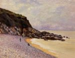 Lady's Cove before the Storm (Hastings) - Alfred Sisley Oil Painting