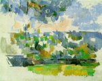The Garden at Les Lauves - Paul Cezanne Oil Painting
