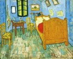 Vincent's Bedroom in Arles V - Vincent Van Gogh Oil Painting
