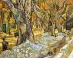 Large Plane Trees V - Vincent Van Gogh Oil Painting