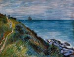 On the Cliffs, Langland Bay, Wales - Oil Painting Reproduction On Canvas