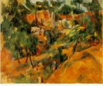 Corner of the Quarry - Paul Cezanne Oil Painting