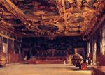 Interior of the Doge's Palace - John Singer Sargent Oil Painting