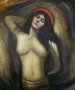 Madonna - Edvard Munch Oil Painting