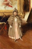 My Little Daughter Dorothy - William Merritt Chase Oil Painting Mary Cassatt Oil Painting