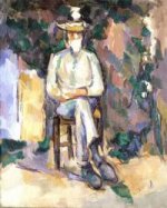 The Old Gardener - Paul Cezanne Oil Painting