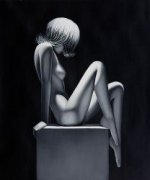 Posture of Thought - Oil Painting Reproduction On Canvas