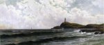 White Island Lighthouse, Isles of Shoals - Alfred Thompson Bricher Oil Painting