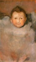 Portrait of Miss Amy Brandon Thomas - James Abbott McNeill Whistler Oil Painting