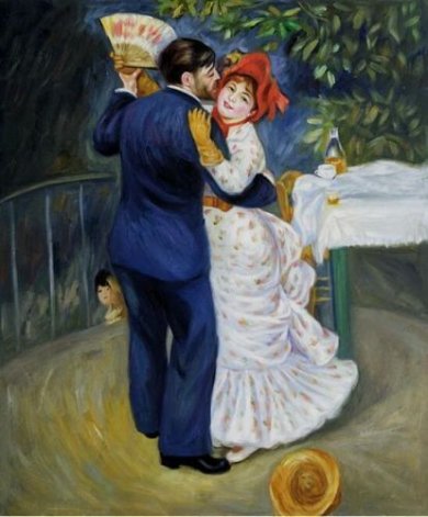 Dance in the Country II - Pierre Auguste Renoir Oil Painting