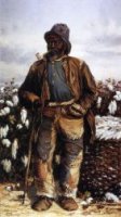 I'll Stick to Cotton as Long as It Sticks to Me - William Aiken Walker oil painting