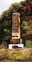 Brick Chimney at the Edge of a Wood, North Carolina - William Aiken Walker Oil Painting