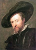 Self Portrait 3 - Peter Paul Rubens Oil Painting