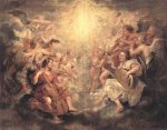 Music Making Angels - Oil Painting Reproduction On Canvas