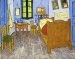 Vincent's Bedroom in Arles IV - Vincent Van Gogh Oil Painting